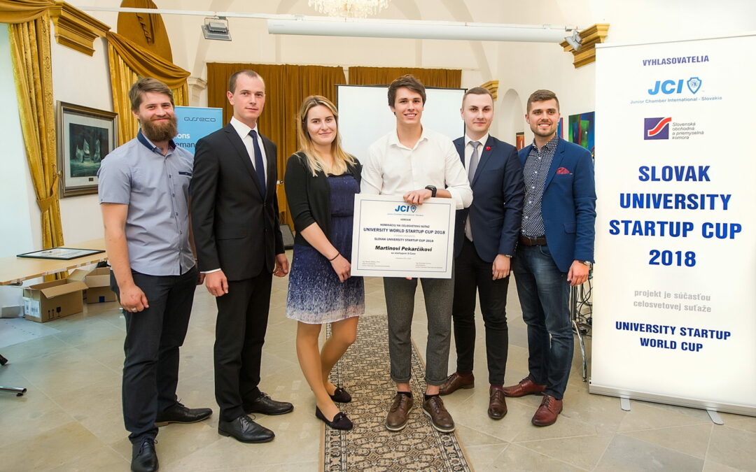 Víťazi zo StartupCentra TUKE v súťaži Slovak University Startup Cup 2018