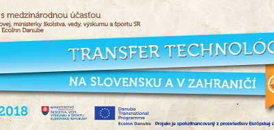 Konferencia Transfer technológií na Slovensku a v zahraničí 2018