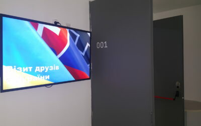Prezentácia TUKE ukrajinským študentom z Kyjeva v UVP TECHNICOM