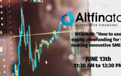 Webinár: Ako využiť equity crowdfunding na financovanie inovatívnych MSP (13.6.2019)