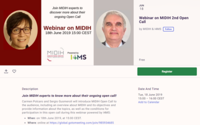 Webinár k MIDIH Open Call 2