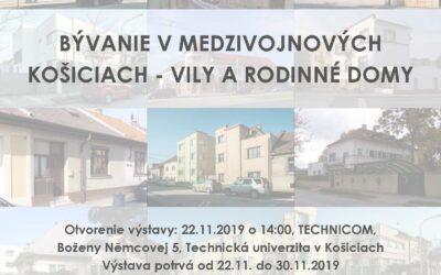 Výstava „Bývanie v medzivojnových Košiciach. Vily a rodinné domy“
