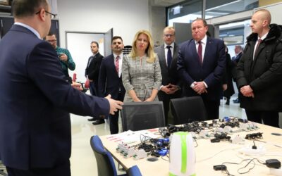 Prezidentka na pôde TUKE – v UVP TECHNICOM