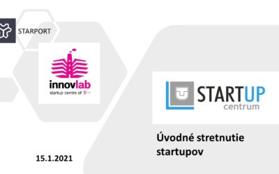 Úvodné stretnutie startupov