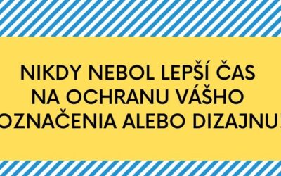 ÚPV SR podporí MSP pri ochrane označenia alebo dizajnu