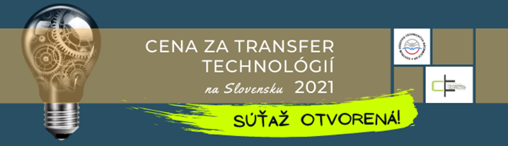Cena za transfer technológií na Slovensku 2021