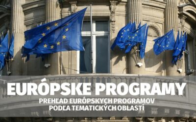 Veľký prehľad finančných programov EÚ na obdobie 2021-2027