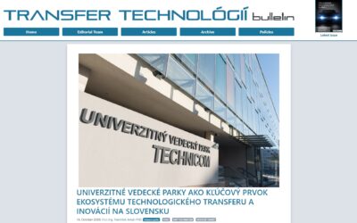 Portál TTb píše o univerzitných vedeckých parkoch