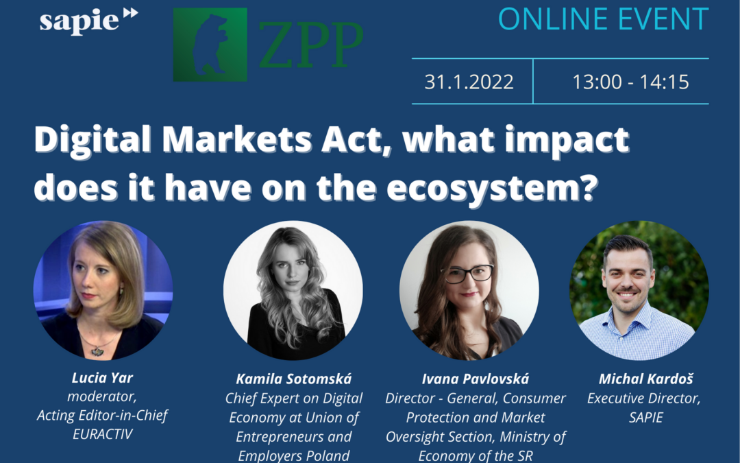 2022/01/31 Digital Markets Act,aký dopad má na ekosystém?