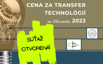 Súťaž: Cena za transfer technológií na Slovensku