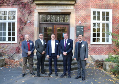 Skupinová fotografia delegácie za TUKE (autor: WWU Münster)