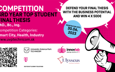Competition: Top student’s final thesis with the business potential