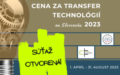 Cena za transfer technológií na Slovensku 2023