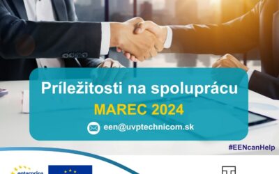 Príležitosti na spoluprácu zverejnené v databáze Enterprise Europe Network v MARCI 2024