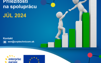 Príležitosti na spoluprácu zverejnené v databáze Enterprise Europe Network v JÚLI 2024