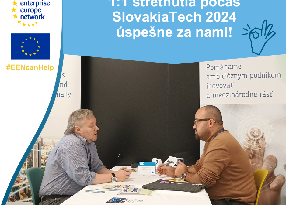 Matchmaking počas SlovakiaTech 2024: THE FUTURE OF MOBILITY úspešne za nami