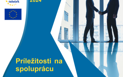 Príležitosti na spoluprácu zverejnené v databáze Enterprise Europe Network v SEPTEMBRI 2024