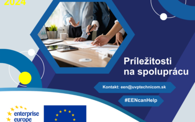 Príležitosti na spoluprácu zverejnené v databáze Enterprise Europe Network v DECEMBRI 2024