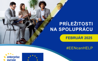 Príležitosti na spoluprácu zverejnené v databáze Enterprise Europe Network vo FEBRUÁRI 2025