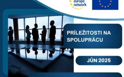 Príležitosti na spoluprácu zverejnené v databáze Enterprise Europe Network v JÚNI 2025