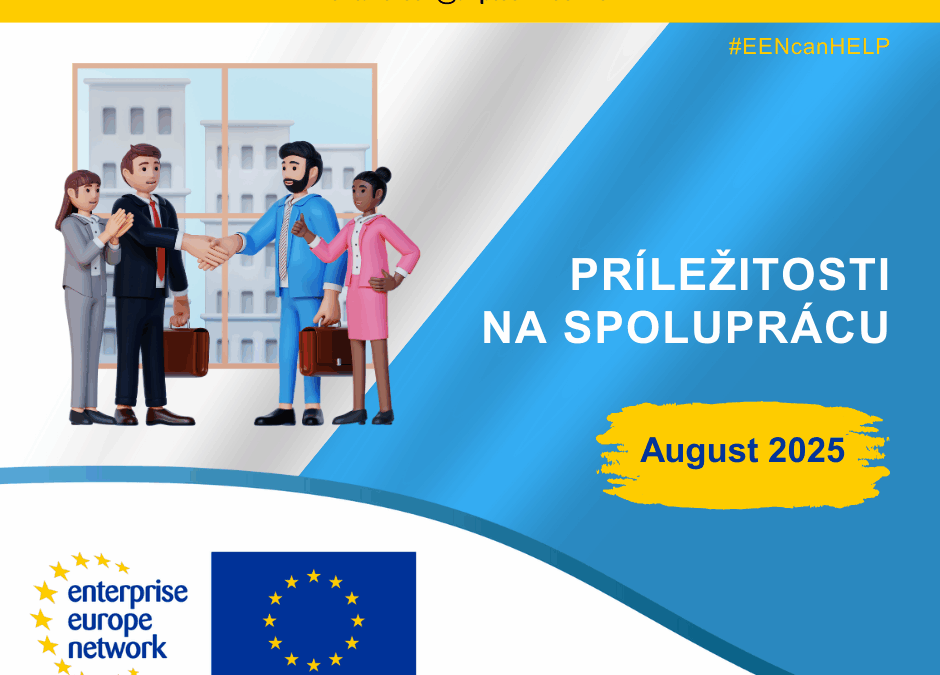 Príležitosti na spoluprácu – august 2025
