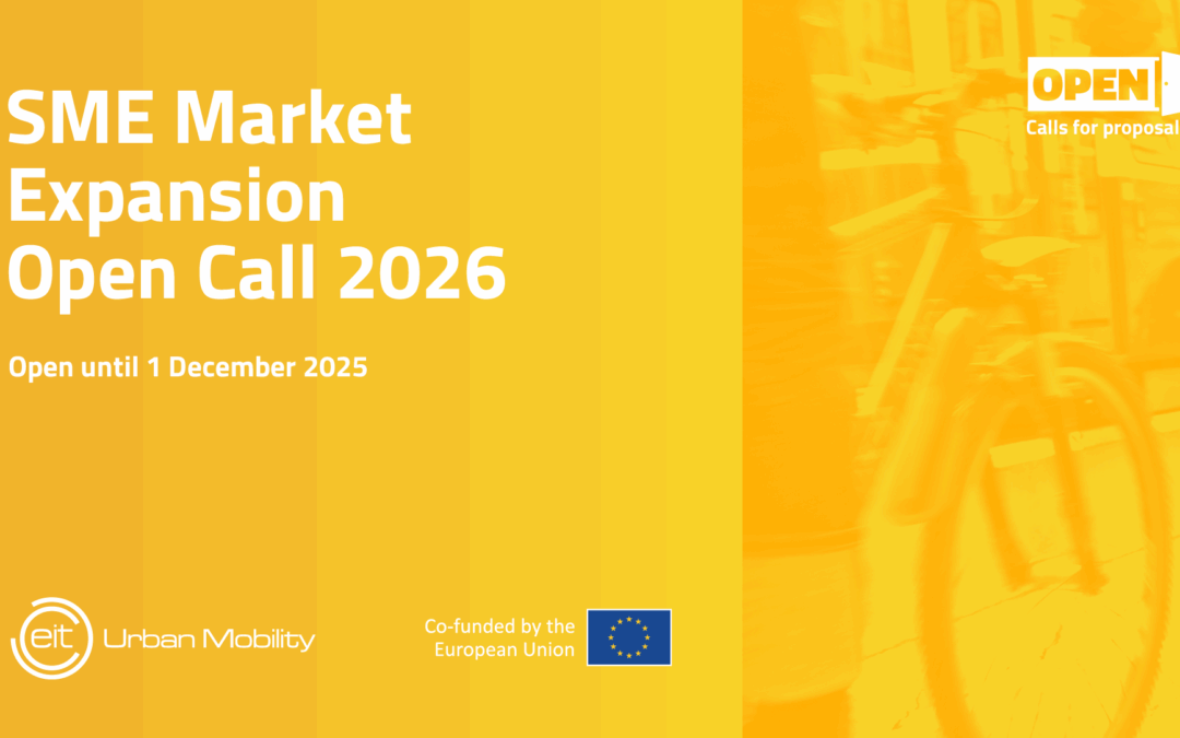 Kaskádová výzva pre MSP s inovatívnymi riešeniami v oblasti mestskej mobility