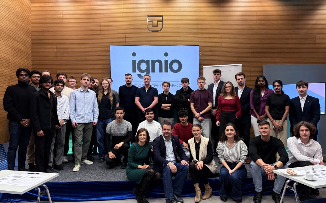 20. kolo súťaže inovatívnych nápadov IGNIO prinieslo rekordný počet súťažiacich