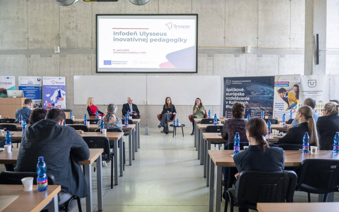 Infodeň Ulysseus inovatívnej pedagogiky predstavil nové príležitosti pre akademických pracovníkov TUKE