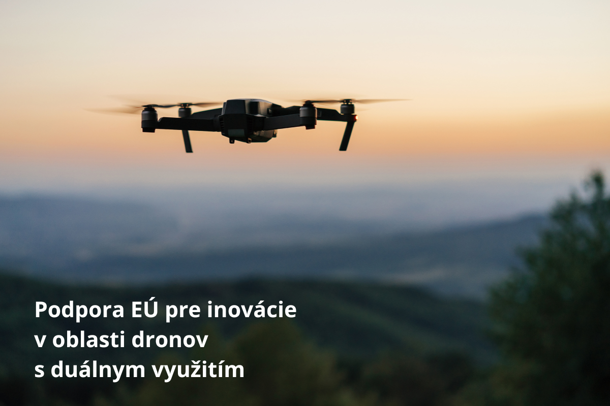 Podpora EÚ pre inovácie v oblasti dronov